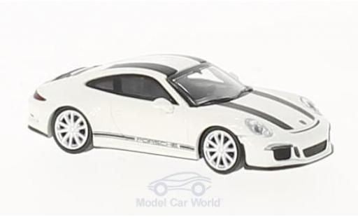 Modellautos Porsche 991 R 1/87 Minichamps 911 R weiss/schwarz 2016 Porsche 991 R 1/87 Minichamps 911 R weiss/schwarz 2016 modellautos