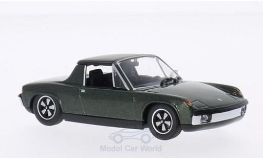 Modellautos Porsche 914 1/43 Minichamps /6 mettalic grün 1970 Porsche 914 1/43 Minichamps /6 mettalic grün 1970 modellautos