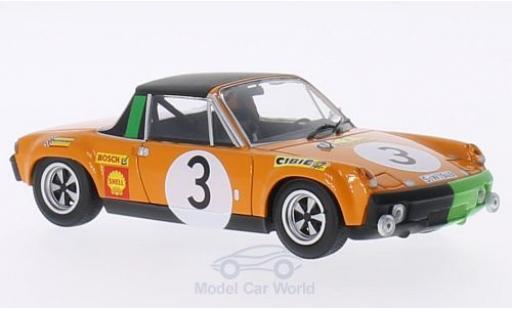 Modellautos Porsche 914 1/43 Minichamps /6 No.3 Marathon de la Route 1970 B.Waldegard/J.Andersson/Chasseuil Porsche 914 1/43 Minichamps /6 No.3 Marathon de la Route 1970 B.Waldegard/J.Andersson/Chasseuil modellautos