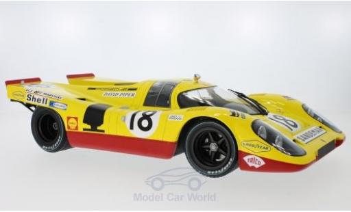 Modellautos Porsche 917 1970 1/12 Minichamps K No.18 AAW Racing Team With David Piper 24h Le Mans 1970 D.Piper/G.van Lennep Porsche 917 1970 1/12 Minichamps K No.18 AAW Racing Team With David Piper 24h Le Mans 1970 D.Piper/G.van Lennep modellautos