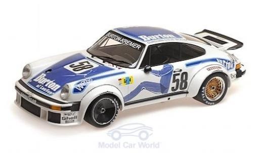 Modellautos Porsche 934 1977 1/12 Minichamps No.58 -Kremer Racing Burton Le Mans 24h Le Mans 1977 B.Wollek/P.Gurdjian/Steve Porsche 934 1977 1/12 Minichamps No.58 -Kremer Racing Burton Le Mans 24h Le Mans 1977 B.Wollek/P.Gurdjian/Steve modellautos