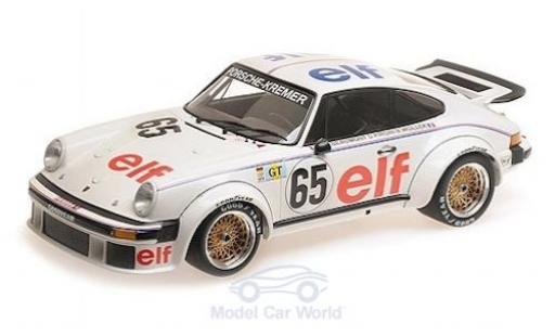 Modellautos Porsche 934 1976 1/12 Minichamps No.65 -Kremer Racing Elf 24h Le Mans 1976 B.Wollek/D.Pironi/M.-C.Beaumont Porsche 934 1976 1/12 Minichamps No.65 -Kremer Racing Elf 24h Le Mans 1976 B.Wollek/D.Pironi/M.-C.Beaumont modellautos