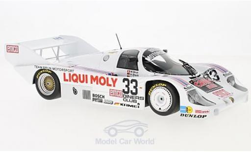 Modellautos Porsche 956 1983 1/18 Minichamps K No.33 Brun Motorsport Liqui Moly 1000km Spa 1983 H-J.Stuck/H.Grohs/W.Brun Porsche 956 1983 1/18 Minichamps K No.33 Brun Motorsport Liqui Moly 1000km Spa 1983 H-J.Stuck/H.Grohs/W.Brun modellautos