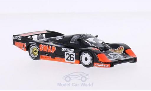 Modellautos Porsche 956 1984 1/43 Minichamps L No.26 Swap Shop 24h Le Mans 1984 P.Henn/J.Rondeau/J.Paul Jr Porsche 956 1984 1/43 Minichamps L No.26 Swap Shop 24h Le Mans 1984 P.Henn/J.Rondeau/J.Paul Jr modellautos
