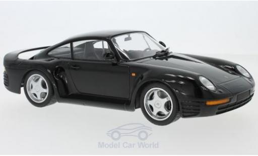 Modellautos Porsche 959 1987 1/18 Minichamps schwarz 1987 Porsche 959 1987 1/18 Minichamps schwarz 1987 modellautos