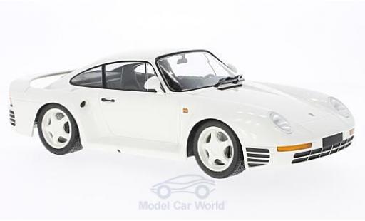 Modellautos Porsche 959 1987 1/18 Minichamps weiss 1987 Porsche 959 1987 1/18 Minichamps weiss 1987 modellautos