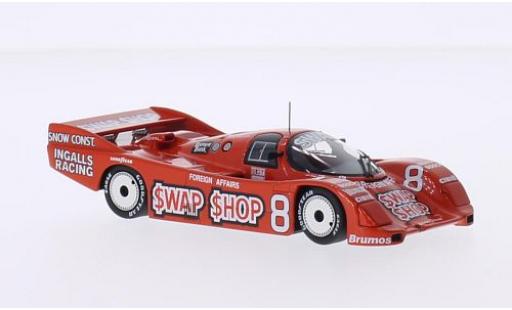Modellautos Porsche 962 1985 1/43 Minichamps IMSA No.8 Ingalls Racing Swap Shop IMSA 12h Sebring 1985 A.J.Foyt/B.Wollek Porsche 962 1985 1/43 Minichamps IMSA No.8 Ingalls Racing Swap Shop IMSA 12h Sebring 1985 A.J.Foyt/B.Wollek modellautos