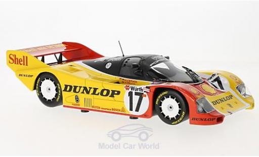 Modellautos Porsche 962 1987 1/18 Minichamps C No.17 AG S Supercup 200 Meilen von Nürnberg 1987 H-J.Stuck/D.Bell Porsche 962 1987 1/18 Minichamps C No.17 AG S Supercup 200 Meilen von Nürnberg 1987 H-J.Stuck/D.Bell modellautos