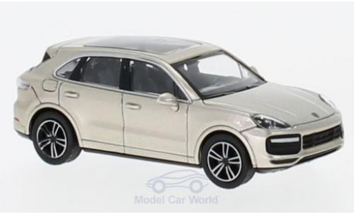 Modellautos Porsche Cayenne Turbo 1/87 Minichamps Turbo mettalic beige 2017 Porsche Cayenne Turbo 1/87 Minichamps Turbo mettalic beige 2017 modellautos