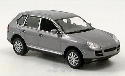 Modellautos Porsche Cayenne 1/43 Minichamps V6 mettalic grau 2003 Porsche Cayenne 1/43 Minichamps V6 mettalic grau 2003 modellautos