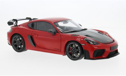 Modellautos Porsche Cayman GT4 1/18 Minichamps RS rot 2024 1:18 Porsche Cayman GT4 1/18 Minichamps RS rot 2024 1:18 modellautos