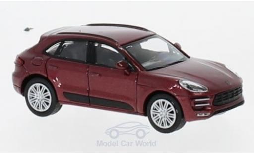 Modellautos Porsche Macan Turbo 1/87 Minichamps Turbo mettalic rot 2013 Porsche Macan Turbo 1/87 Minichamps Turbo mettalic rot 2013 modellautos