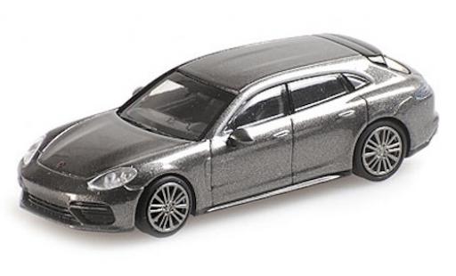 Modellautos Porsche Panamera e-hybrid 1/87 Minichamps Turbo S E-Hybrid Sport Turismo mettalic grau 2017 Porsche Panamera e-hybrid 1/87 Minichamps Turbo S E-Hybrid Sport Turismo mettalic grau 2017 modellautos