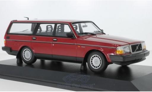 Modellautos Volvo 240 1/18 Minichamps GL Break rot 1986 Volvo 240 1/18 Minichamps GL Break rot 1986 modellautos