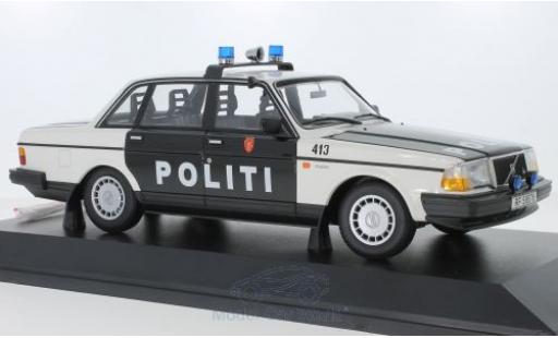 Modellautos Volvo 240 1/18 Minichamps GL Politi Norway 1986 Volvo 240 1/18 Minichamps GL Politi Norway 1986 modellautos
