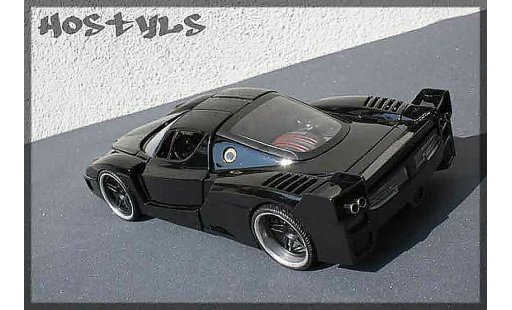 Ferrari Enzo FXX 1/18 Hot Wheels street racing black modellautos