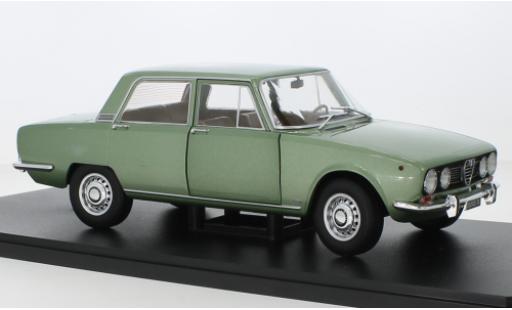 Modellautos Alfa Romeo 1750 1/18 Mitica Berlina metallise grün 1968 Alfa Romeo 1750 1/18 Mitica Berlina metallise grün 1968 modellautos