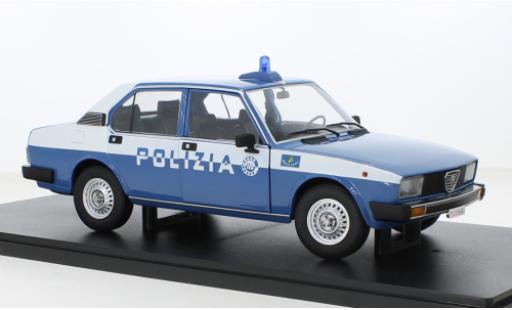 Modellautos Alfa Romeo Alfetta 1/18 Mitica Berlina 2000 Polizia Stradale 1978 Alfa Romeo Alfetta 1/18 Mitica Berlina 2000 Polizia Stradale 1978 modellautos