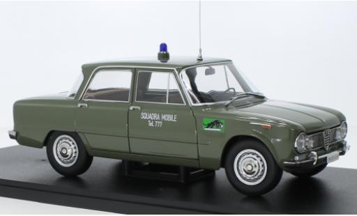 Modellautos Alfa Romeo Giulia 1/18 Mitica 1.6 Ti Polizia Milano 1963 Alfa Romeo Giulia 1/18 Mitica 1.6 Ti Polizia Milano 1963 modellautos