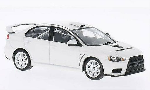 Mitsubishi Lancer Evolution X 1/43 IXO Evo 2011 Rally Spec weiss 2011 modellautos