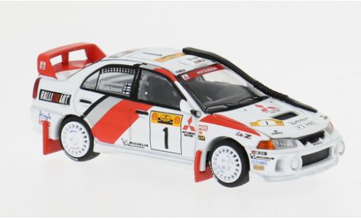 Mitsubishi Lancer 1/64 Pop Race Evolution IV Safari Rallye Kenia 1998 #1 1:64 modellautos