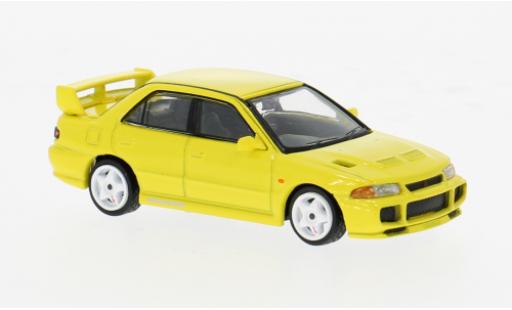 Modellautos Mitsubishi Lancer 1/64 Tarmac Works GSR Evo gelb 1:64 Mitsubishi Lancer 1/64 Tarmac Works GSR Evo gelb 1:64 modellautos