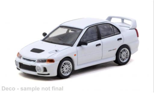 Modellautos Mitsubishi Lancer RS Evolution IV weiss 1996 1/64 Tarmac Works