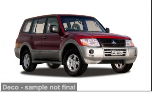 Mitsubishi Pajero 1/18 Sun Star V73 rot 1:18 modellautos