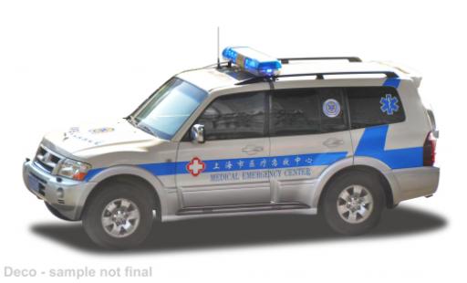 Mitsubishi Pajero 1/18 Sun Star V73 Shanghai Medical Emergency Center 1:18