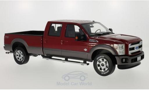 Modellautos Ford F-350 1/18 Model 777 King Ranch rot 2016 Ford F-350 1/18 Model 777 King Ranch rot 2016 modellautos