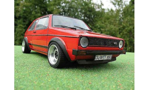 Volkswagen Golf GTI 1/18 Solido jantes ATS 13 pouces rot modellautos