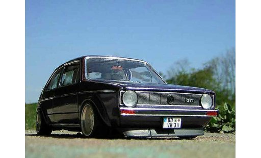 Volkswagen Golf GTI 1/18 Solido jantes Tramont german look modellautos
