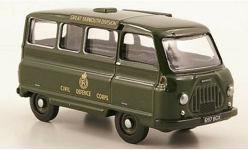 Morris J2 Minibus 1/76 Oxford Civil Defence modellautos