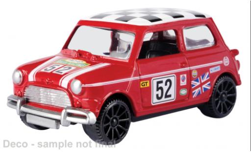 Mini Cooper 1/43 Motormax Morris rot/Dekor 1961 1:43 modellautos