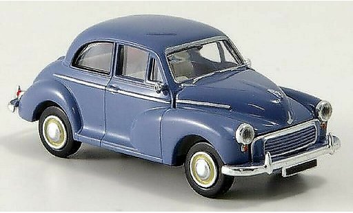 Morris Minor Base 1/87 Brekina Rechtslenker blau modellautos