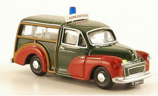 Morris Minor Traveller 1/76 Oxford Bomb Disposal modellautos