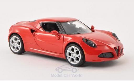 Modellautos Alfa Romeo 4C 1/24 Motormax rot Alfa Romeo 4C 1/24 Motormax rot modellautos