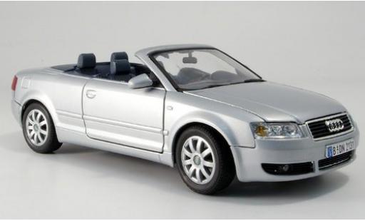 Modellautos Audi A4 1/18 Motormax Cabriolet silber sans Vitrine Audi A4 1/18 Motormax Cabriolet silber sans Vitrine modellautos