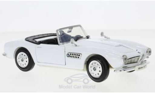 Bmw 507 1/24 Motormax weiss modellautos