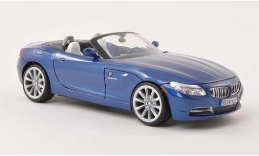 Modellautos Bmw Z4 1/24 Motormax (E89) mettalic blau 2010 Bmw Z4 1/24 Motormax (E89) mettalic blau 2010 modellautos