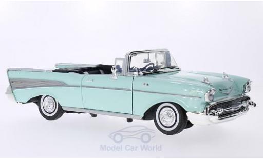 Modellautos Chevrolet Bel Air 1957 1/18 Motormax Cabrio grün 1957 Chevrolet Bel Air 1957 1/18 Motormax Cabrio grün 1957 modellautos