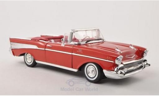 Modellautos Chevrolet Bel Air 1957 1/18 Motormax Cabrio rot 1957 Chevrolet Bel Air 1957 1/18 Motormax Cabrio rot 1957 modellautos