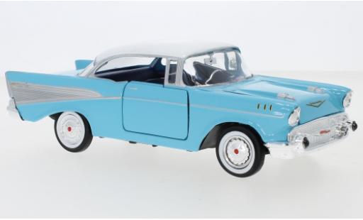 Modellautos Chevrolet Bel Air 1/24 Motormax blau/weiss 1957 Chevrolet Bel Air 1/24 Motormax blau/weiss 1957 modellautos