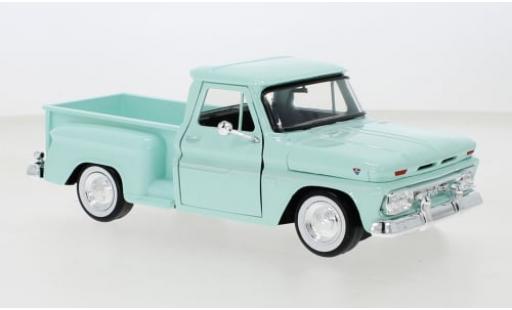 Chevrolet C-10 1/24 Motormax Pick Up Fleetside gr&uuml;n 1966 1:24 modellautos