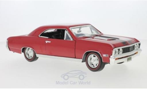 Chevrolet Chevelle 1/18 Motormax SS 396 rot/schwarz 1967 modellautos