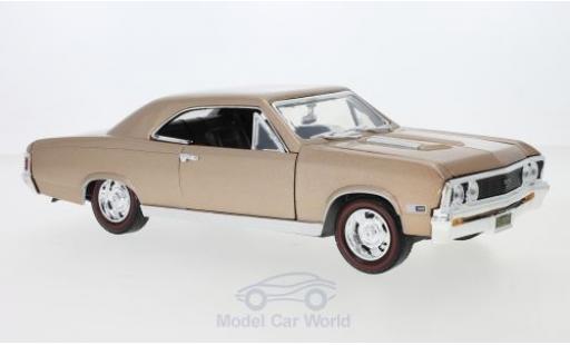 Modellautos Chevrolet Chevelle 1/18 Motormax SS 396 mettalic braun 1967 Chevrolet Chevelle 1/18 Motormax SS 396 mettalic braun 1967 modellautos