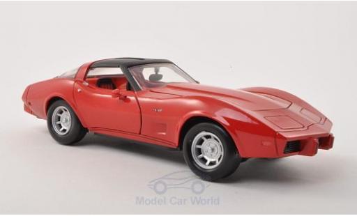 Modellautos Chevrolet Corvette 1/24 Motormax C3 rot 1979 ohne Vitrine Chevrolet Corvette 1/24 Motormax C3 rot 1979 ohne Vitrine modellautos