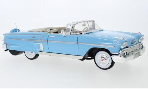 Modellautos Chevrolet Impala 1/24 Motormax Cabrio blau 1958 Chevrolet Impala 1/24 Motormax Cabrio blau 1958 modellautos