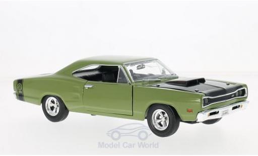 Modellautos Dodge Coronet 1/24 Motormax Super Bee oliv/schwarz 1969 Dodge Coronet 1/24 Motormax Super Bee oliv/schwarz 1969 modellautos