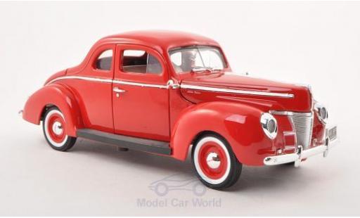 Modellautos Ford Deluxe 1/18 Motormax rot 1940 Ford Deluxe 1/18 Motormax rot 1940 modellautos